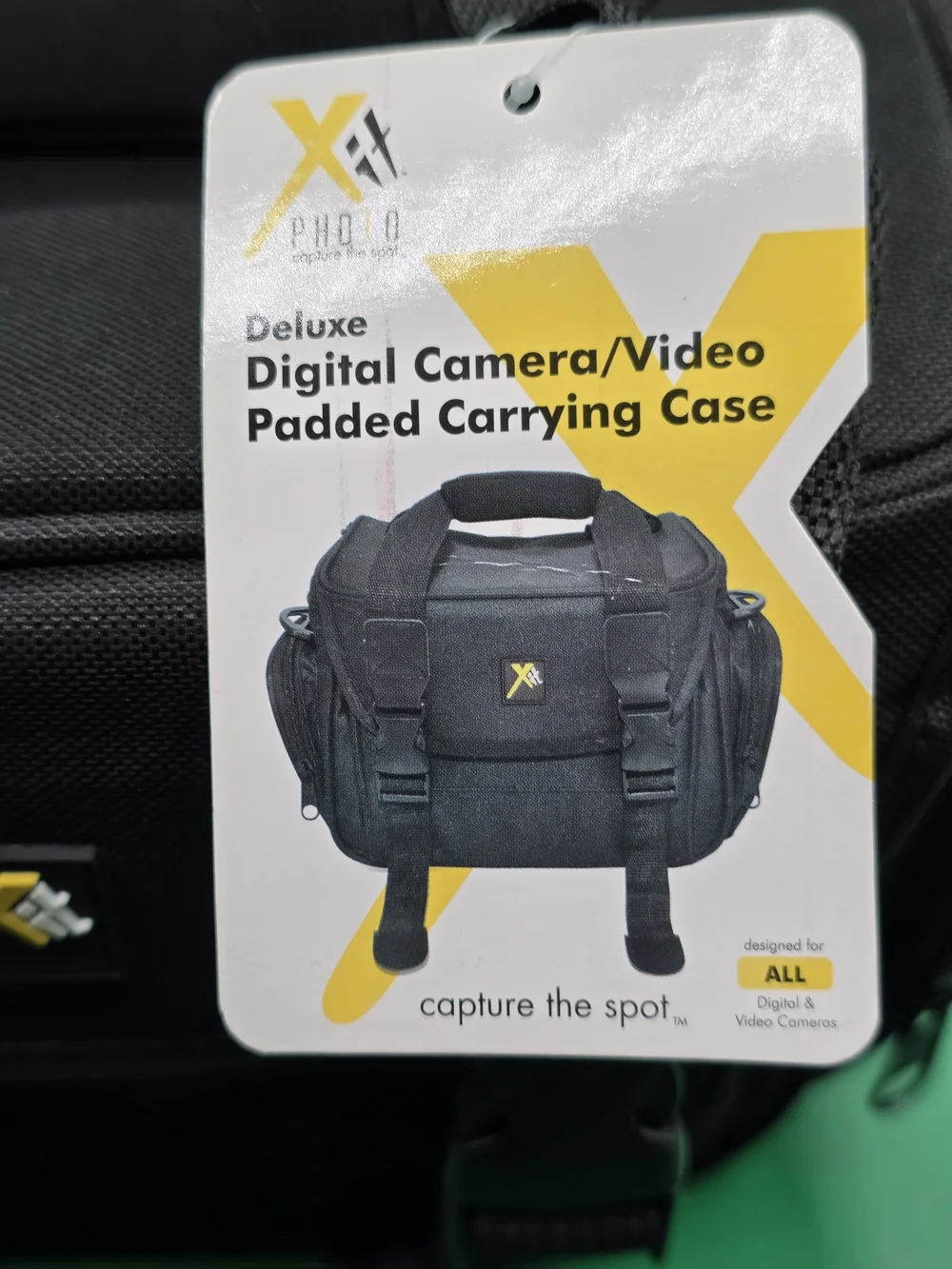 Deluxe Digital Camera/Video Padded Carrying Case - Medium NWT Xit. 2 Side Pocket